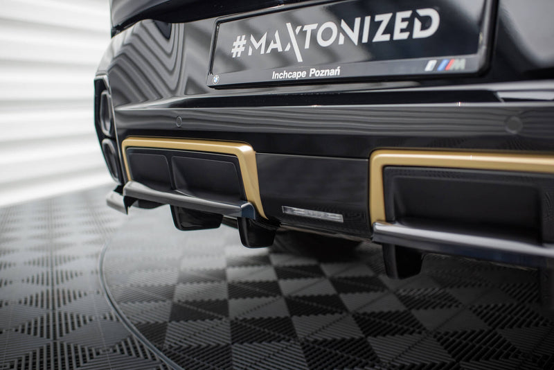 Maxton Design Hinten Splitter (mit einem vertikalem balken) BMW XM G09
