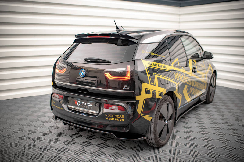 Maxton Design Hinten Splitter (mit einem vertikalem balken) BMW i3 Mk1 Facelift