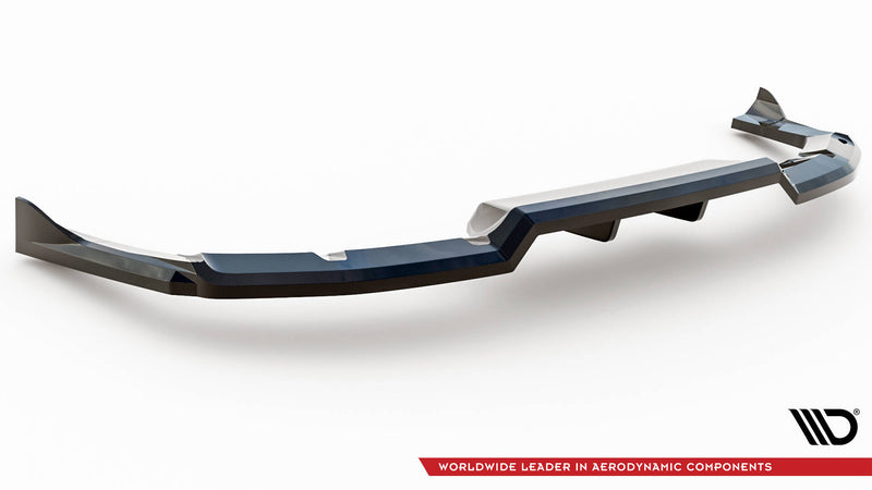 Maxton Design Rear Splitter (with one vertical bar) BMW iX M-Pack i20