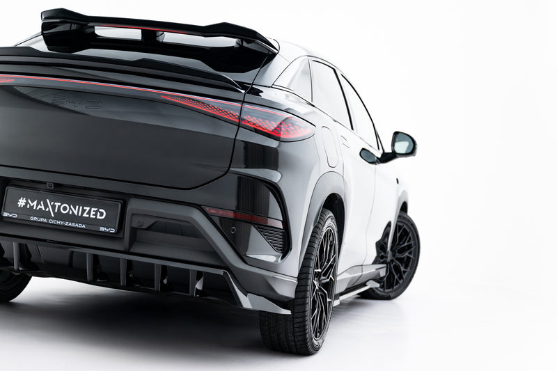 Maxton Design Rear Splitter (with a vertical bar) BYD Sealion 7 Mk1