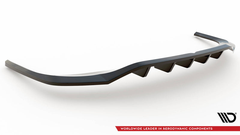 Maxton Design Rear Splitter (with one vertical bar) Bentley Continental Convertible GT Mk3