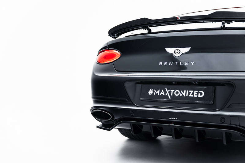 Maxton Design Rear Splitter (with one vertical bar) Bentley Continental GT Coupe Mk3