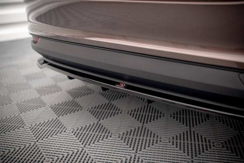 Maxton Design Hinten Splitter (mit einem vertikalem balken) Fiat Tipo S Sedan Mk1