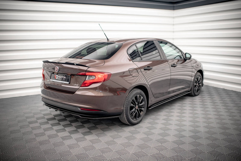 Maxton Design Hinten Splitter (mit einem vertikalem balken) Fiat Tipo S Sedan Mk1