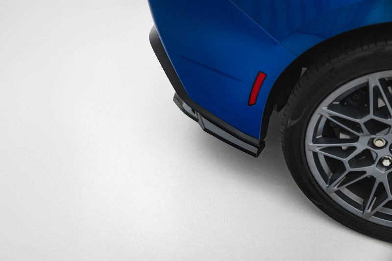 Maxton Design Hinten Splitter (mit einem vertikalem balken) Ford Mustang GT Mk7