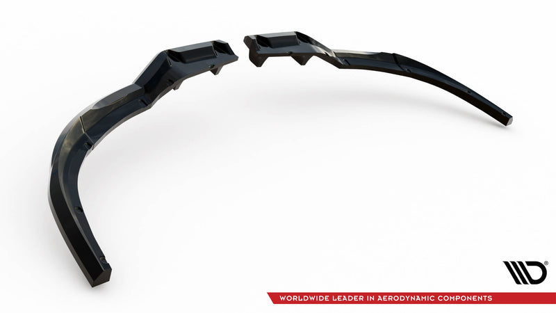 Maxton Design Hinten Splitter (mit einem vertikalem balken) Ford S-Max ST-Line Mk2