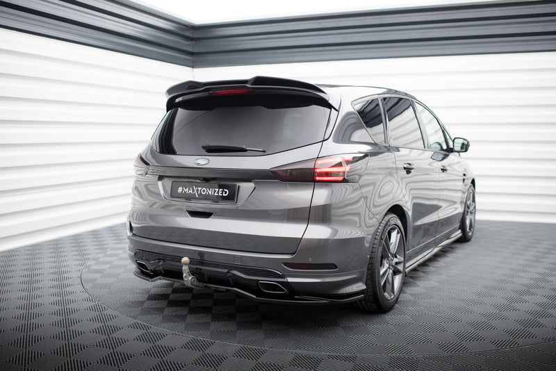 Maxton Design Hinten Splitter (mit einem vertikalem balken) Ford S-Max ST-Line Mk2