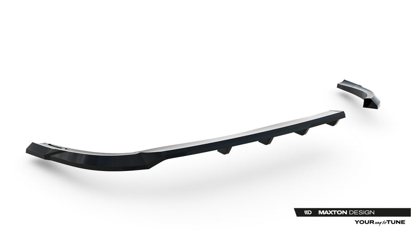 Maxton Design Rear Splitter (with vertical bars) Hyundai Tucson Mk4 Facelift