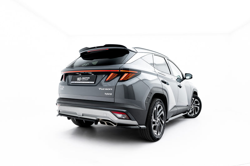 Maxton Design Rear Splitter (with vertical bars) Hyundai Tucson Mk4 Facelift