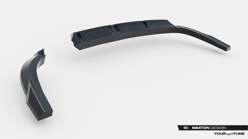 Maxton Design Rear Splitter (with a vertical bar) Hyundai Tucson N-Line Mk4 Facelift