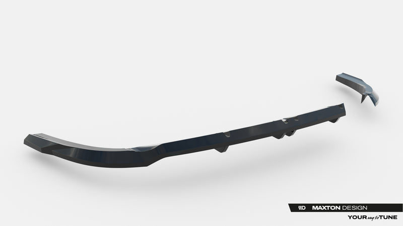 Maxton Design Rear Splitter (with a vertical bar) Hyundai Tucson N-Line Mk4 Facelift