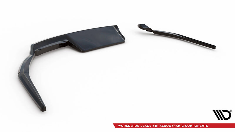 Maxton Design Hinten Splitter (mit einem vertikalem balken) Jaguar XE X760 Facelift