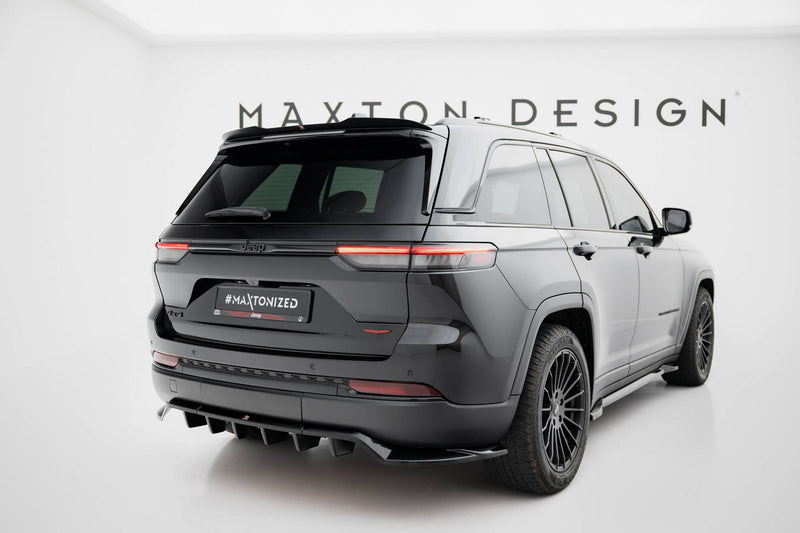 Maxton Design Hinten Splitter (mit einem vertikalem balken) Jeep Grand Cherokee Trailhawk Mk5