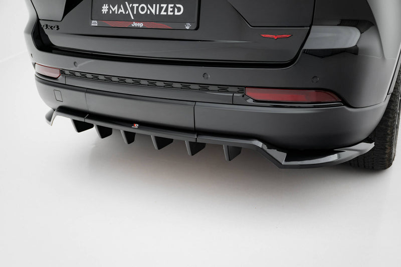 Maxton Design Hinten Splitter (mit einem vertikalem balken) Jeep Grand Cherokee Trailhawk Mk5