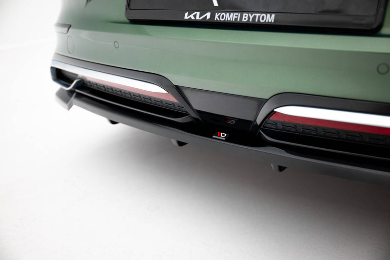 Maxton Design Hinten Splitter (mit einem vertikalem balken) Kia Proceed GT-Line Mk1 Facelift