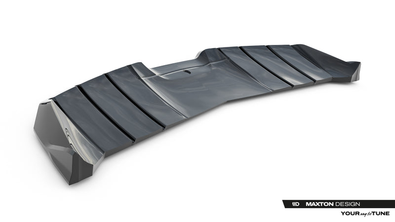 Maxton Design Rear Splitter (with vertical bars) + LED Mercedes-AMG GT R C190 Facelift