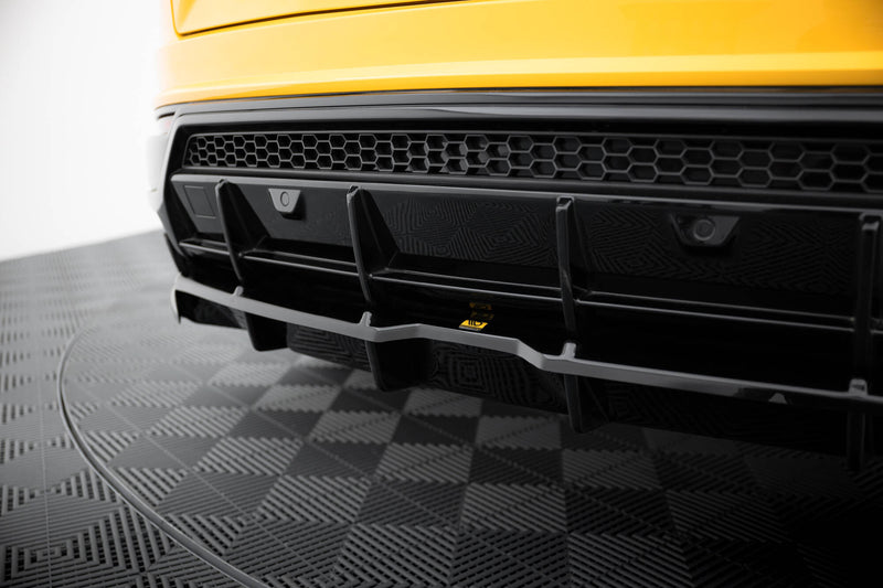 Maxton Design Rear Splitter (with one vertical bar) Lamborghini Urus Mk1