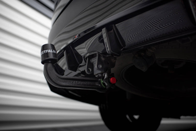 Maxton Design rear splitter (with one vertical bar) Land Rover Discovery HSE Mk5