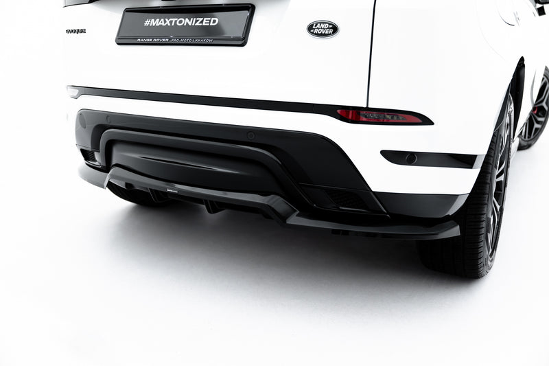 Maxton Design Rear Splitter (with a vertical bar) Land Rover Range Rover Evoque Dynamic Mk2