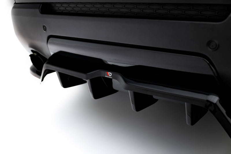 Maxton Design Hinten Splitter (mit einem vertikalem balken) Land Rover Range Rover Sport Mk2