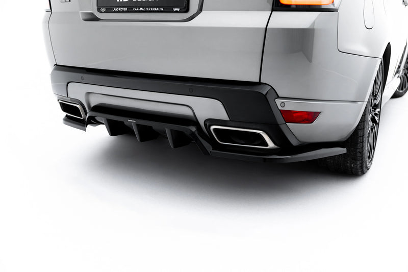 Maxton Design Rear Splitter (with a vertical bar) Land Rover Range Rover Sport Mk2 Facelift