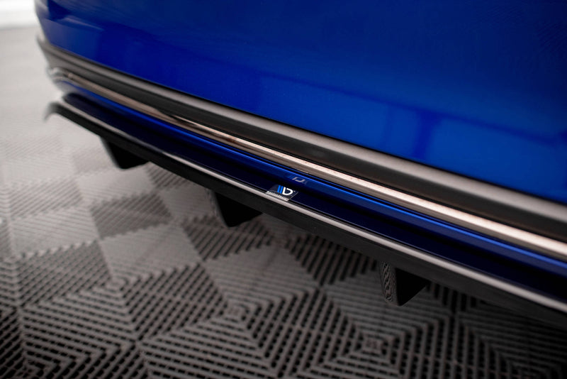 Maxton Design Hinten Splitter (mit einem vertikalem balken) Lexus ES F Sport Mk7