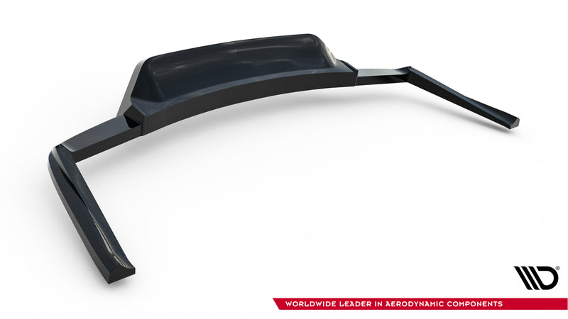 Maxton Design Hinten Splitter (mit einem vertikalem balken) Maserati Ghibli Modena Mk3 Facelift