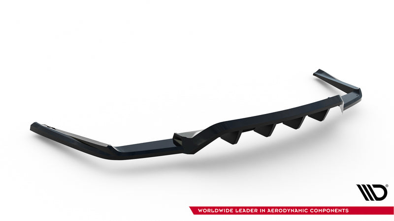 Maxton Design Hinten Splitter (mit einem vertikalem balken) Maserati Ghibli Modena Mk3 Facelift