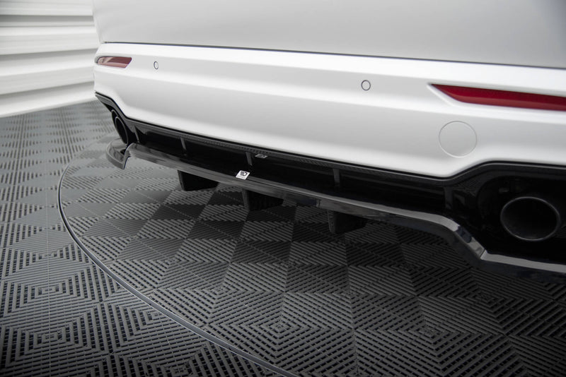 Maxton Design Rear Splitter (with one vertical bar) Maserati Grecale GT / Modena Mk1