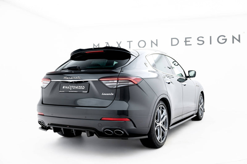 Maxton Design Hinten Splitter (mit einem vertikalem balken) Maserati Levante GT Mk1 Facelift