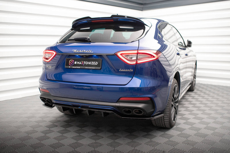 Maxton Design Hinten Splitter (mit einem vertikalem balken) Maserati Levante GTS Mk1