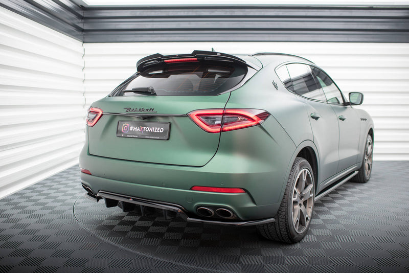 Maxton Design Hinten Splitter (mit einem vertikalem balken) Maserati Levante Mk1