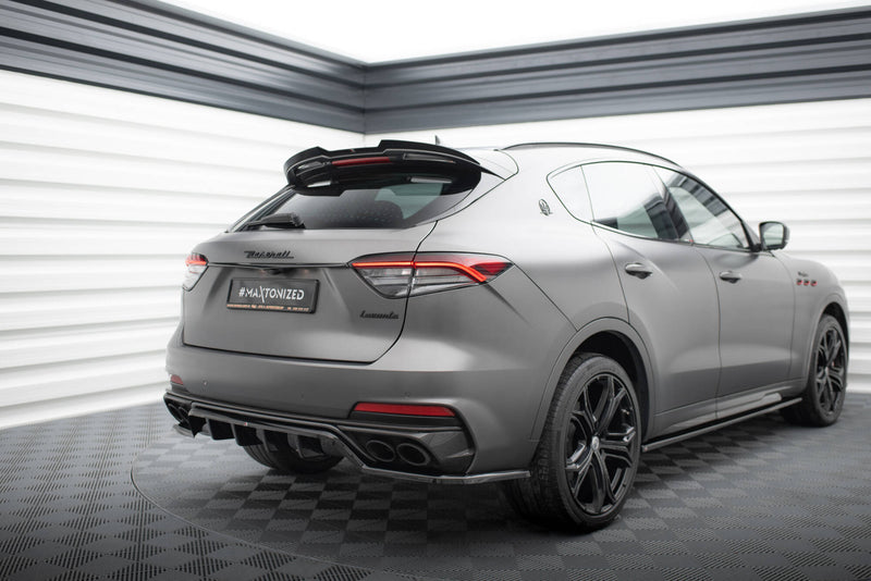 Maxton Design Hinten Splitter (mit einem vertikalem balken) Maserati Levante Trofeo Mk1
