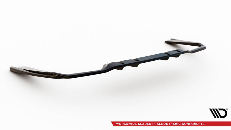 Maxton Design Hinten Splitter (mit einem vertikalem balken) Mercedes-AMG C 43 Sedan  W205 Facelift