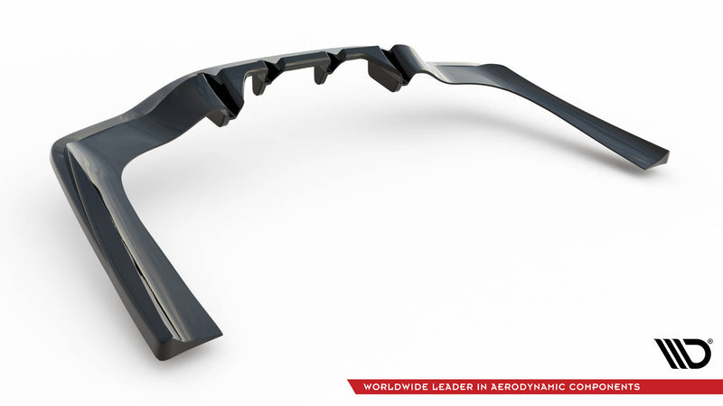 Maxton Design Hinten Splitter (mit einem vertikalem balken) Mercedes-AMG CLA 35  / 45  Coupe / Shooting Brake C118 Facelift / X118 Facelift