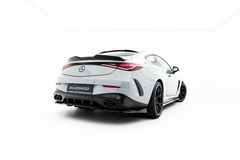 Maxton Design Rear Splitter (with vertical bars) Mercedes-AMG CLE 53 Aero C236