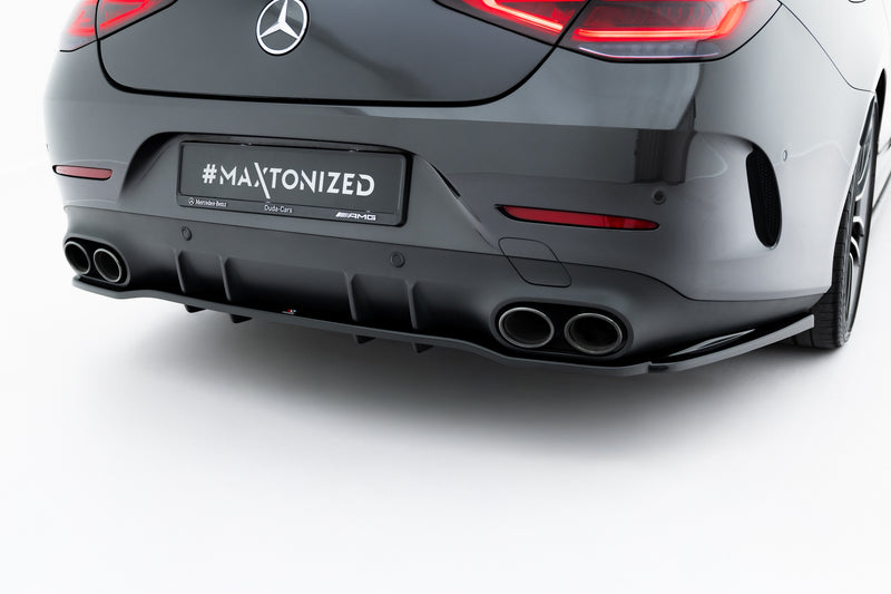Maxton Design Hinten Splitter (mit einem vertikalem balken) Mercedes-AMG CLS 53 C257