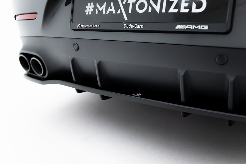 Maxton Design Hinten Splitter (mit einem vertikalem balken) Mercedes-AMG CLS 53 C257