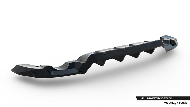 Maxton Design Rear Splitter (with vertical bars) Mercedes-AMG GLA 35 H247 Facelift