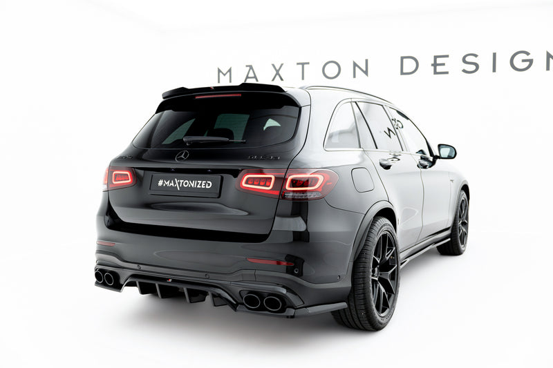 Maxton Design Hinten Splitter (mit einem vertikalem balken) Mercedes-AMG GLC 43 SUV X253 Facelift