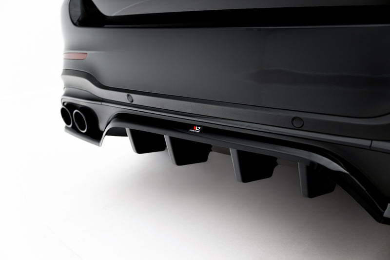 Maxton Design Hinten Splitter (mit einem vertikalem balken) Mercedes-AMG GLC 43 SUV X253 Facelift