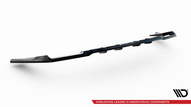 Maxton Design Rear Splitter (with one vertical bar) Mercedes-AMG GLC 63 Coupe C253 Facelift