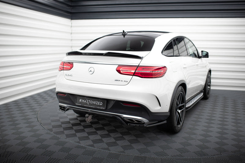 Maxton Design Hinten Splitter (mit einem vertikalem balken) Mercedes-AMG GLE 43 Coupe C292