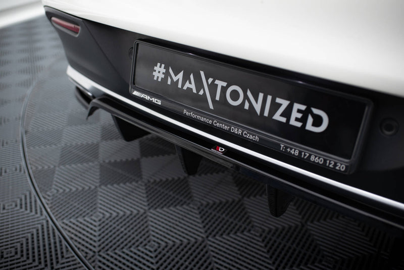 Maxton Design Hinten Splitter (mit einem vertikalem balken) Mercedes-AMG GLE 43 Coupe C292