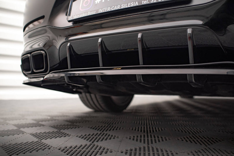 Maxton Design Hinten Splitter (mit einem vertikalem balken) Mercedes-AMG GT 63S 4-Door Coupe Aero