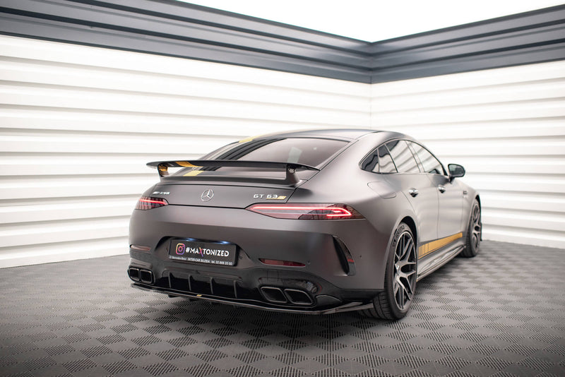 Maxton Design Hinten Splitter (mit einem vertikalem balken) Mercedes-AMG GT 63S 4-Door Coupe Aero