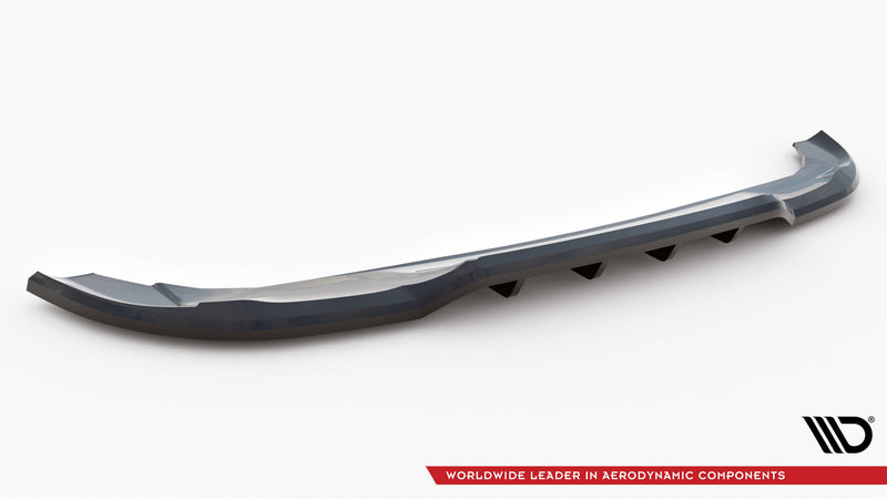 Maxton Design rear splitter (with one vertical bar) Mercedes-Benz A AMG-Line W176 Facelift