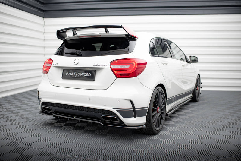 Maxton Design Hinten Splitter (mit einem vertikalem balken) Mercedes-Benz A45 AMG W176