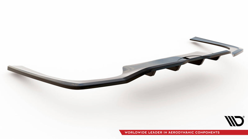 Maxton Design Hinten Splitter (mit einem vertikalem balken) Mercedes-Benz C AMG-Line W206