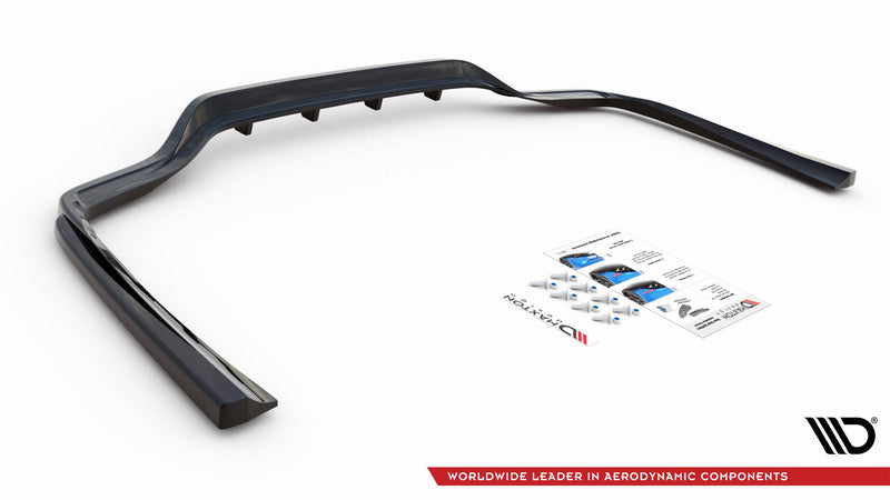Maxton Design Hinten Splitter (mit einem vertikalem balken) Mercedes-Benz C W205